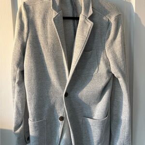 Faherty Heather Gray Inlet Men's Blazer